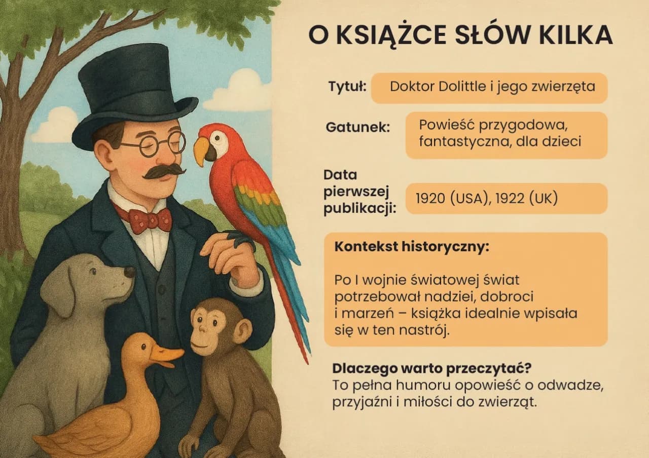 Recenzja książki doktor Dolittle i jego zwierzęta – co warto wiedzieć? Recenzja książki doktor Dolittle i jego zwierzęta – co warto wiedzieć?