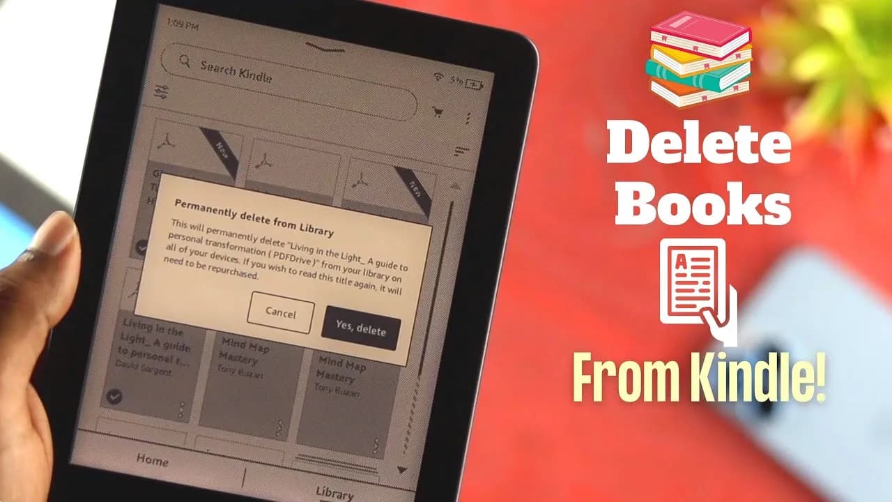 Jak usunąć książki z Kindle i uniknąć niepotrzebnego bałaganu Jak usunąć książki z Kindle i uniknąć niepotrzebnego bałaganu