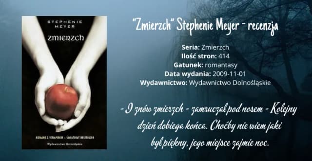 Recenzja książki Zmierzch: Co naprawdę myślą czytelnicy o tej powieści? Recenzja książki Zmierzch: Co naprawdę myślą czytelnicy o tej powieści?