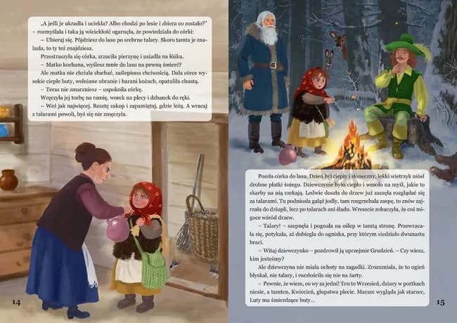 Baśń o 12 miesiącach do druku – kolorowanki i materiały edukacyjne Baśń o 12 miesiącach do druku – kolorowanki i materiały edukacyjne